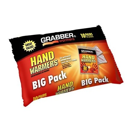 Grabber Warmers 10PK Bag Hand Warmer HWPP10DISPLAYUSA